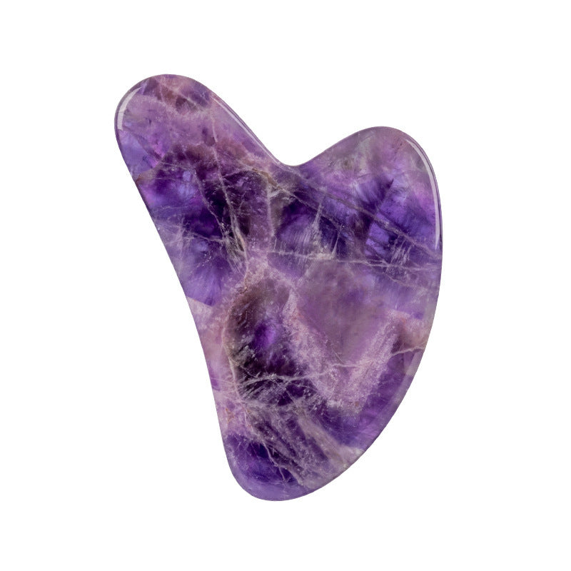 Amethyst Gua Sha Set