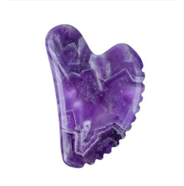 Amethyst Gua Sha Set